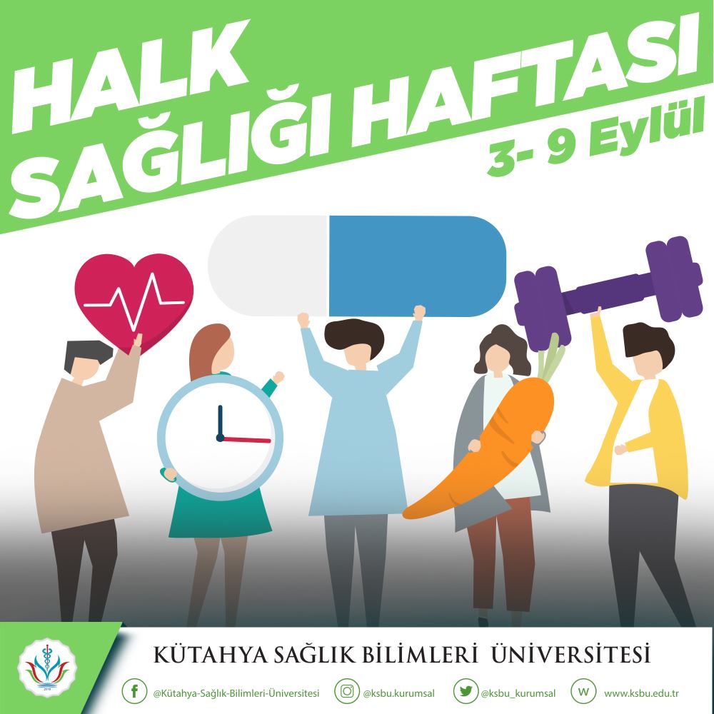 3-9 Eylül Sağlık Haftamız Kutlu Olsun