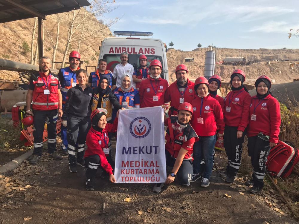 KSBU MEKUT ULUSAL MADEN TATBİKATI’NA KATILDI