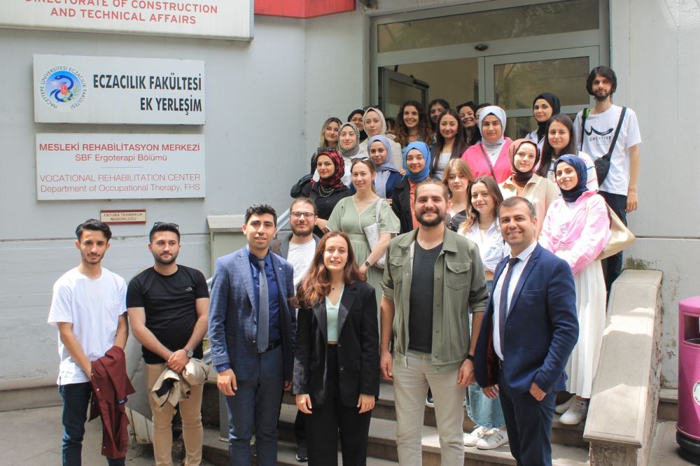 ERGOTERAPİ BÖLÜMÜNDEN HACETTEPE ÜNİVERSİTESİNE ZİYARET