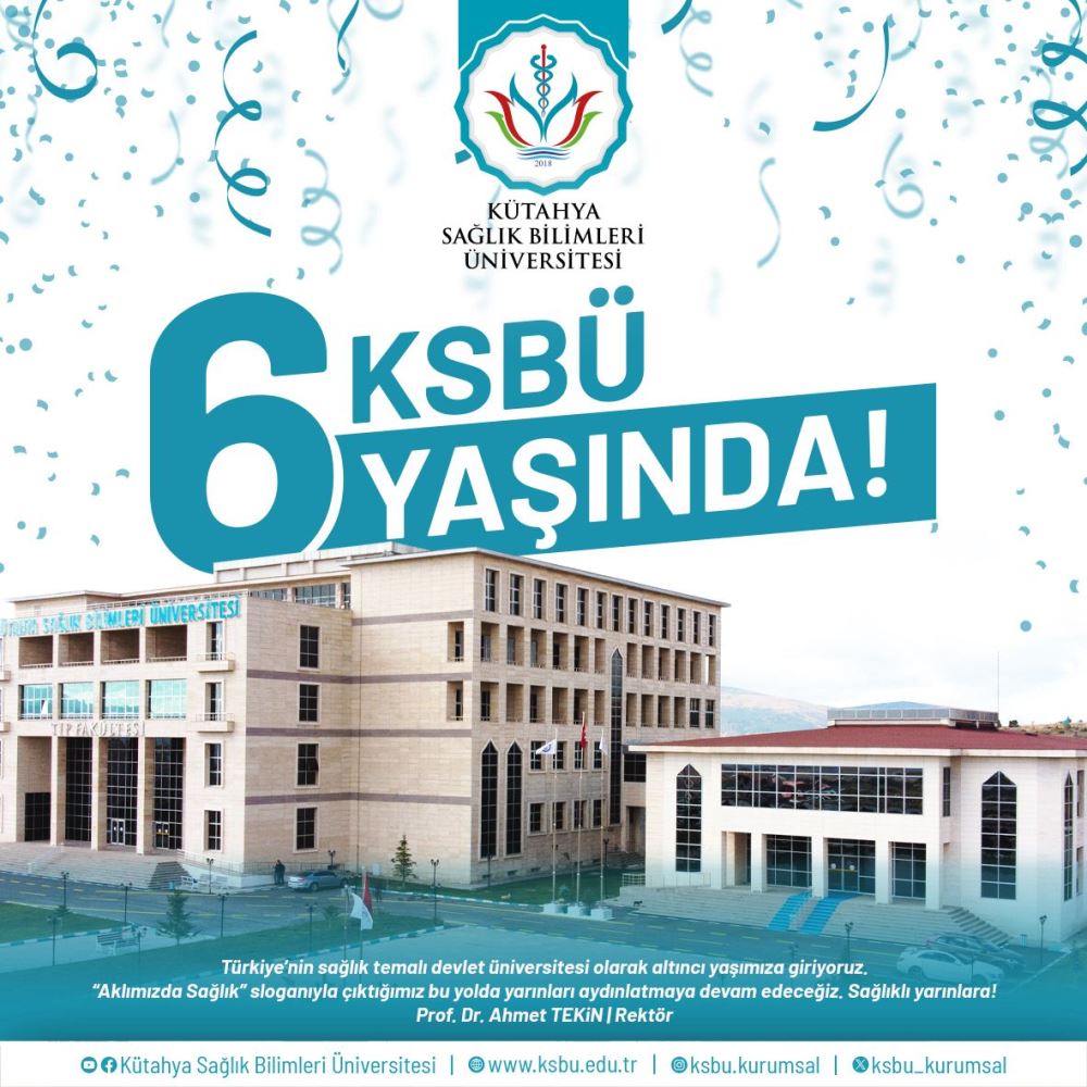 KSBÜ 6 YAŞINDA!