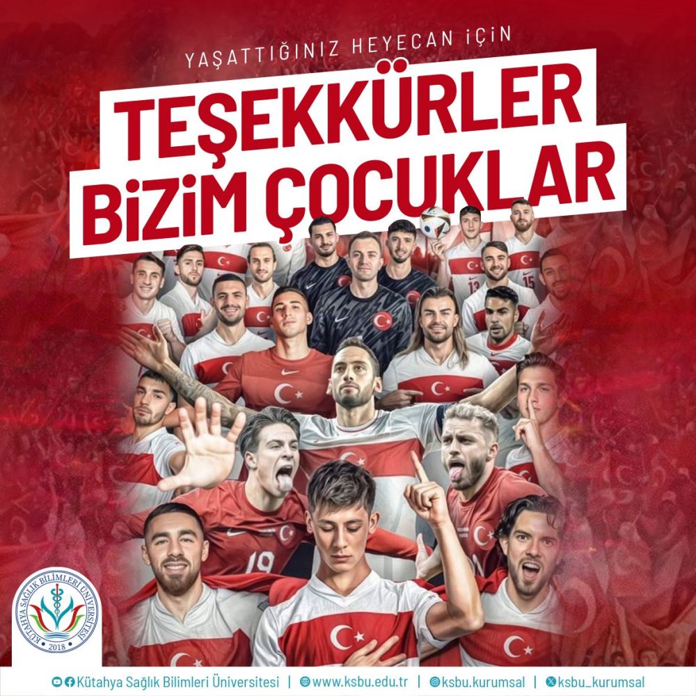 TEŞEKKÜRLER BİZİM ÇOCUKLAR