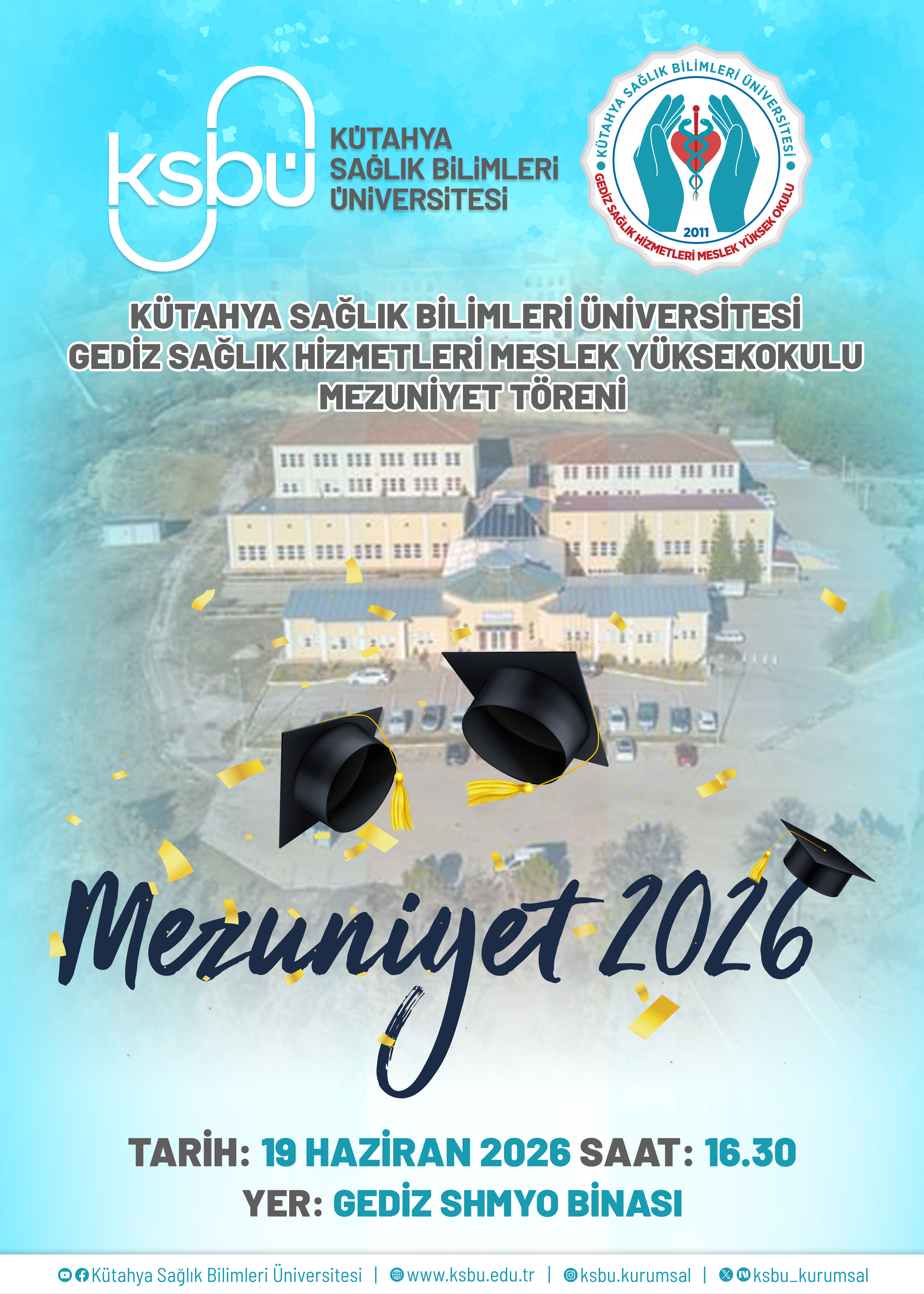 GEDİZ SHMYO MEZUNİYET TÖRENİ