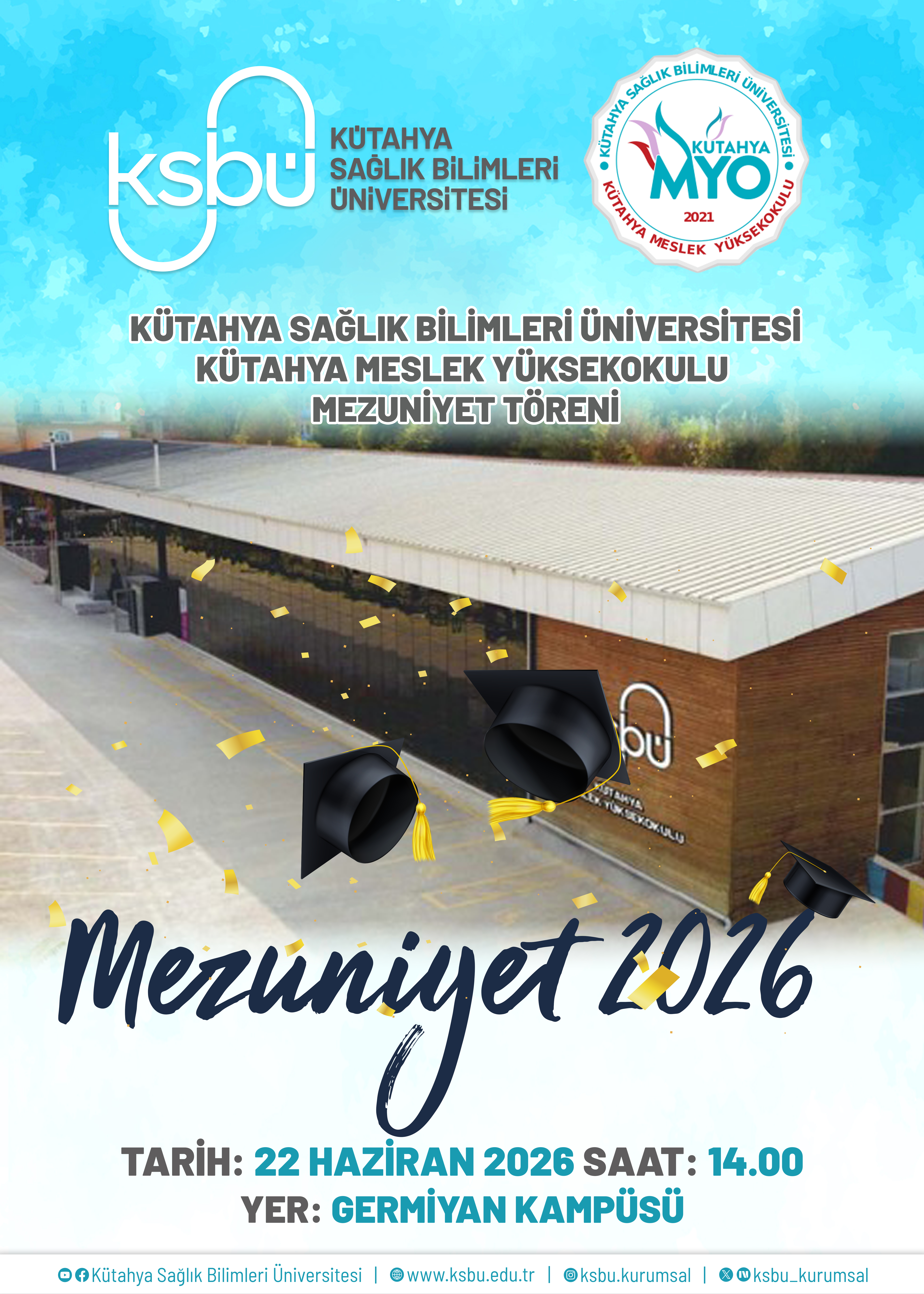 KÜTAH MYO MEZUNİYET TÖRENİ