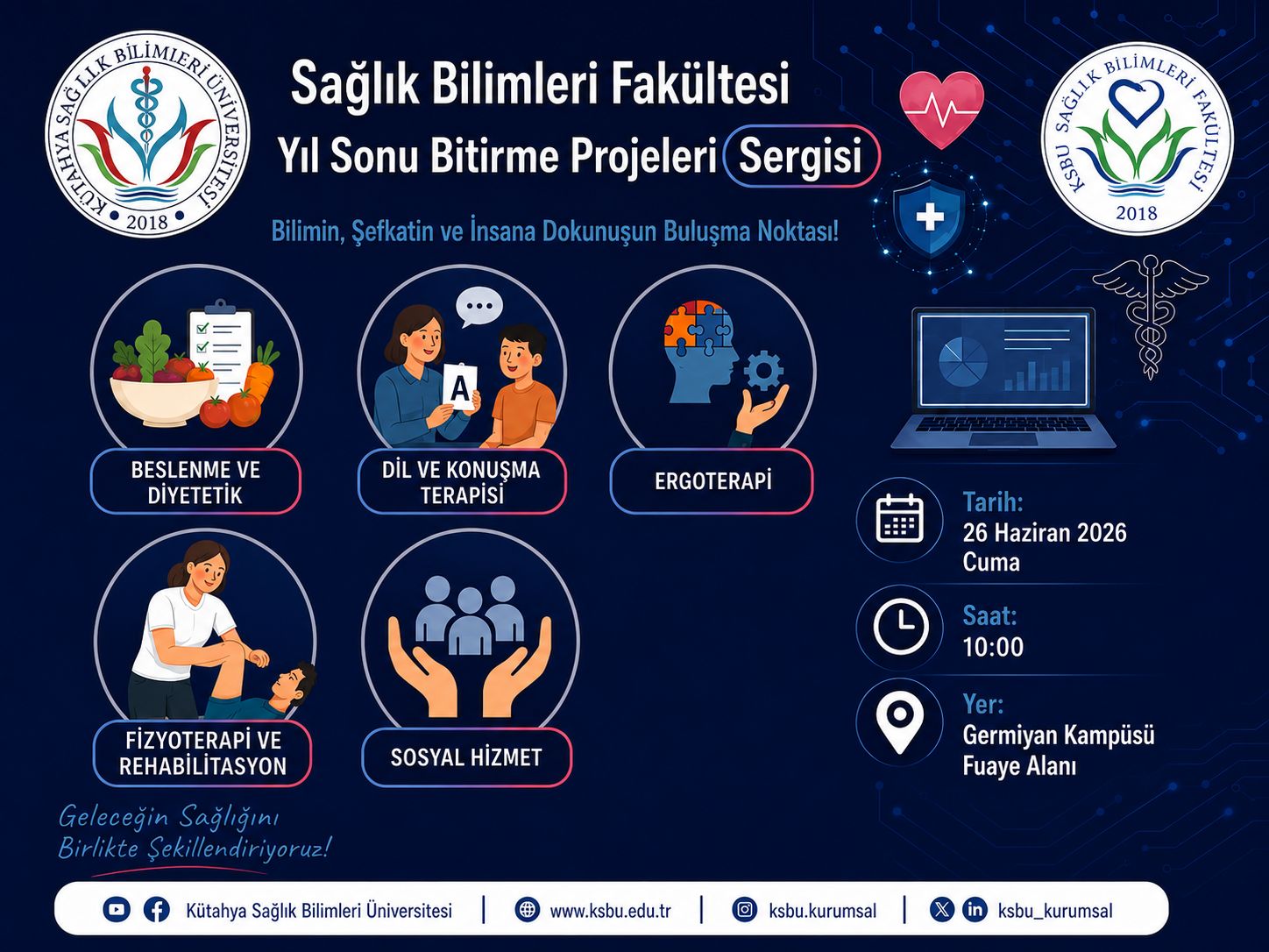 SAĞLIK BİLİMLERİ FAKÜLTESİ YIL SONU BİTİRME PROJELERİ SERGİSİ