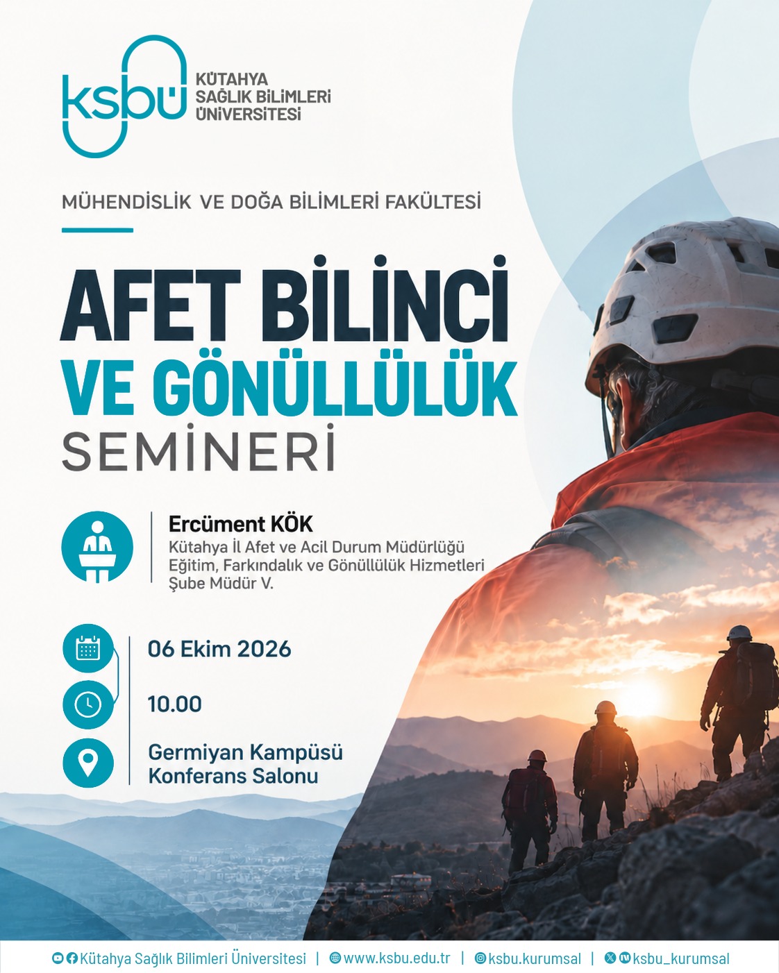 AFET BİLİNCİ VE GÖNÜLLÜK SEMİNERİ